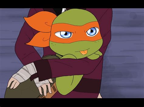 Very strange, if you ask him. . Tmnt fanfiction mikey protects his brothers